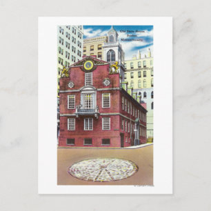 Postal Vista exterior de la antigua casa de gobierno