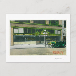 Postal Vista exterior de la cafetería Sunset