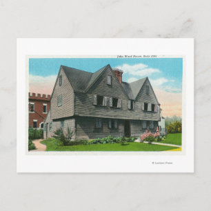 Postal Vista exterior de la casa de John Ward
