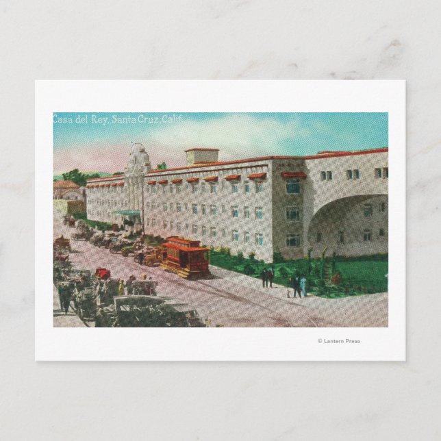 Postal Vista exterior de la Casa del Rey # 2 (Anverso)
