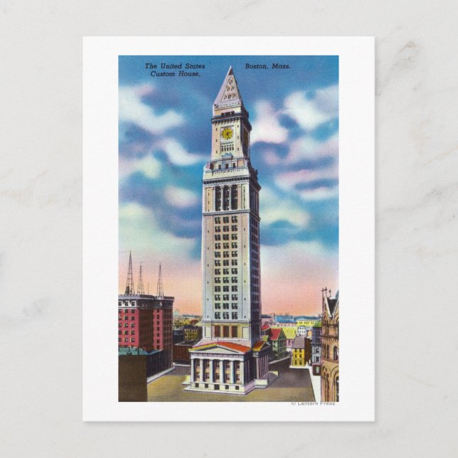 Postal Vista exterior de la casa Personalizado de EE.UU. (Anverso)