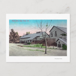 Postal Vista exterior de la mina Imperio