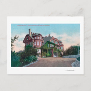 Postal Vista exterior de la residencia FM Borax Smith