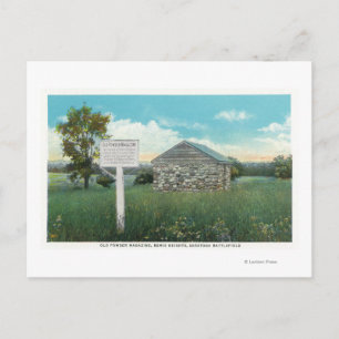 Postal Vista exterior de la revista Old Powder