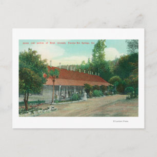 Postal Vista exterior del anexo y de los terrenos del hot