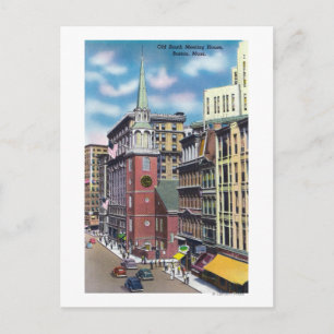 Postal Vista exterior del antiguo Salón de Encuentros Sur