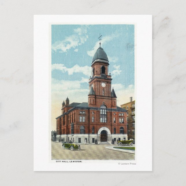 Postal Vista exterior del Ayuntamiento (Anverso)