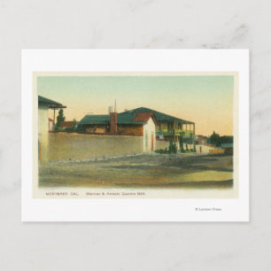 Postal Vista exterior del barrio de Sherman y Halleck