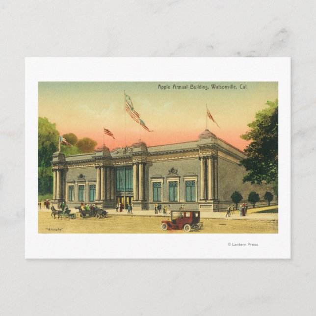 Postal Vista exterior del edificio anual de Apple (Anverso)