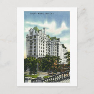 Postal Vista exterior del edificio del teléfono nº 2