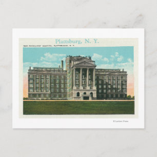 Postal Vista exterior del hospital del nuevo médico