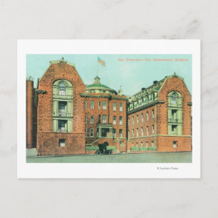Postal Vista exterior del Hospital Hahnemann