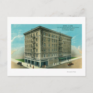 Postal Vista exterior del Hotel Clark