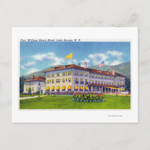 Postal Vista exterior del Hotel Fort William Henry