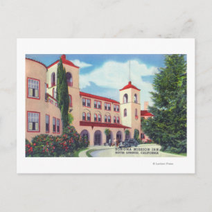 Postal Vista exterior del hotel Sonoma Mission