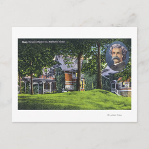 Postal Vista exterior del monumento conmemorativo Mark Tw