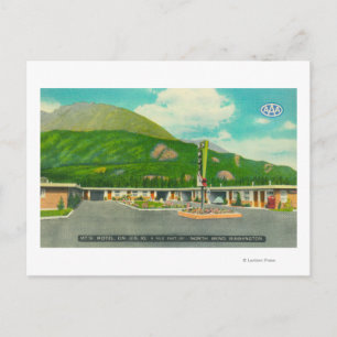 Postal Vista exterior del Mt. Si Motel