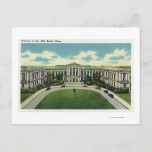 Postal Vista exterior del Museo de Bellas Artes # 2