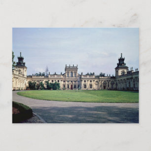 Postal Vista exterior del palacio, construido c.1677