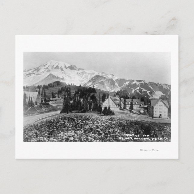 Postal Vista exterior del Paraíso Inn (Anverso)