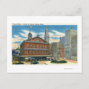 Postal Vista exterior del Salón Faneuil nº 2