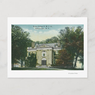 Postal Vista exterior del Union College YMCA