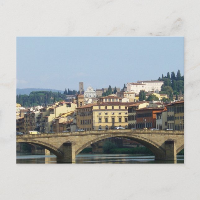Postal Vista Florencia (Anverso)