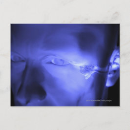 Postal Vista frontal del oído interior