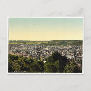Postal Vista general, Aquisgrán, Rin, Alemania clásica P