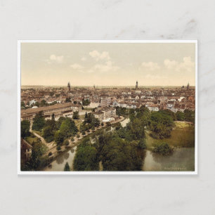 Postal Vista general, Brunswick (es decir, Braunschweig),