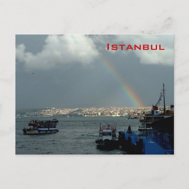 Postal Vista general de Estambul (Anverso)