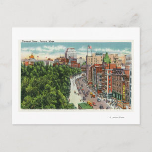 Postal Vista general de la calle Tremont