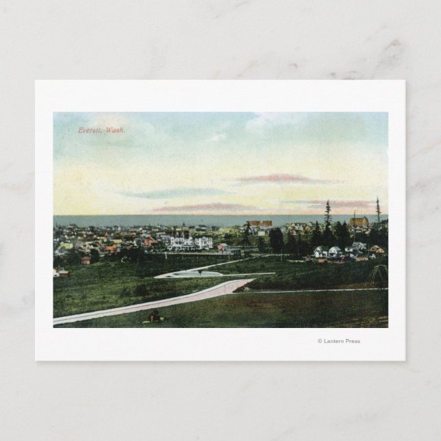 Postal Vista general de la ciudad (Anverso)