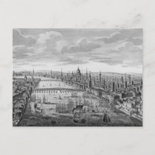 Postal Vista general de la ciudad de Londres