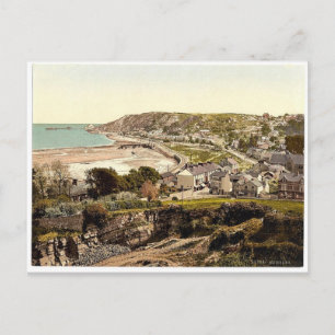 Postal Vista general, Mumbles, Gales rara Fotografía