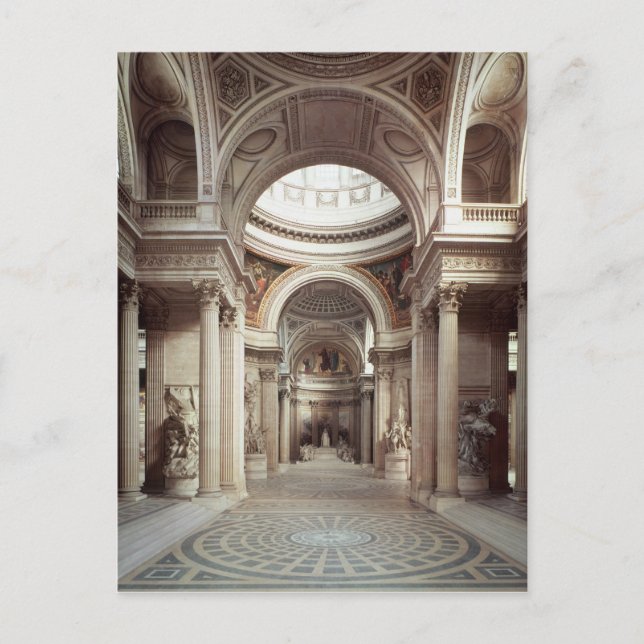Postal Vista interior, 1764-1812 (Anverso)