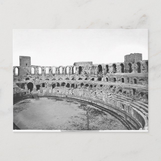 Postal Vista interior del anfiteatro (Anverso)