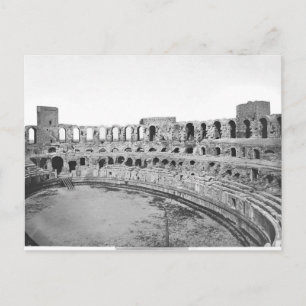 Postal Vista interior del anfiteatro