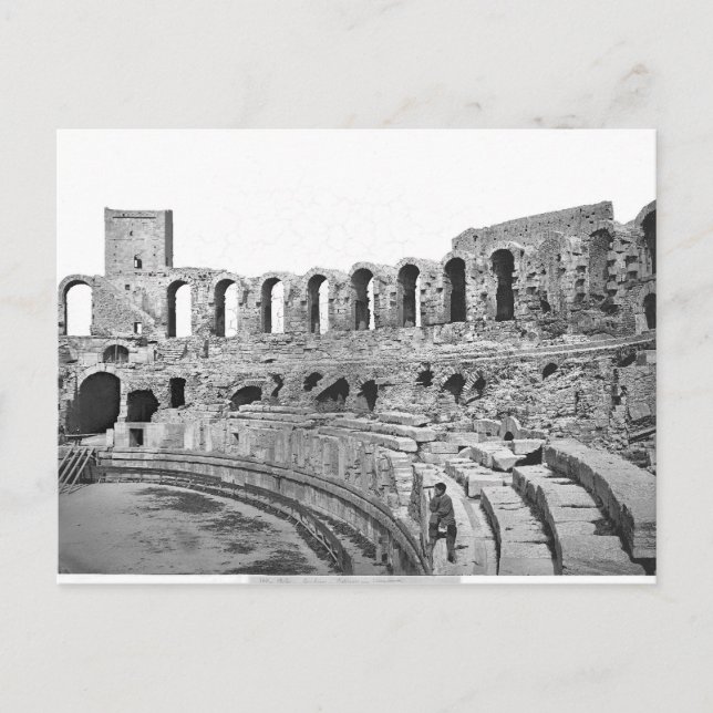 Postal Vista interior del anfiteatro (Anverso)