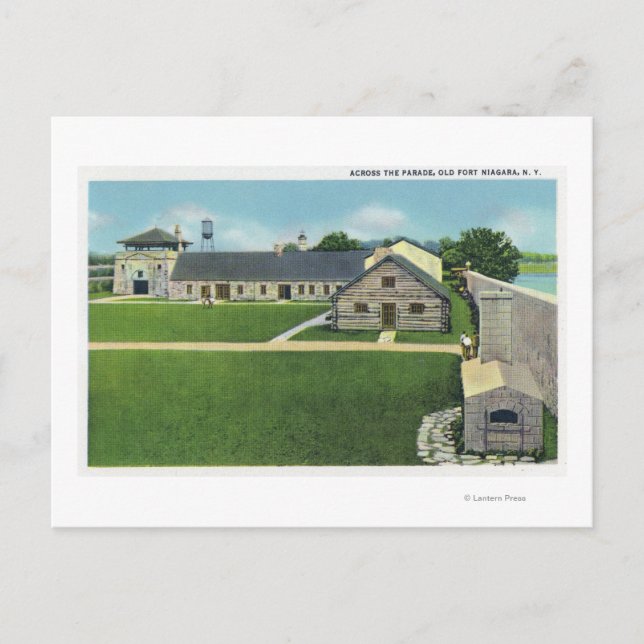 Postal Vista interior del Vestibule en el francés antiguo (Anverso)