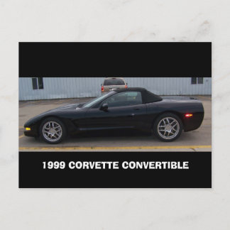POSTAL VISTA LATERAL CONVERTIBLE 1999 DEL CORVETTE