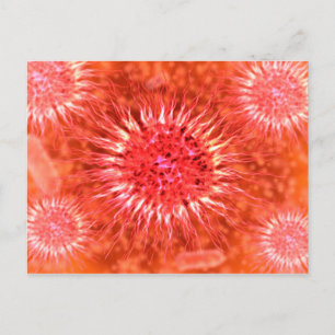 Postal Vista Microscópica De Dendrimers 2