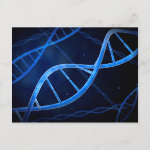 Postal Vista Microscópica Del ADN