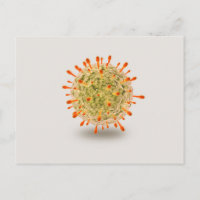 Vista Microscópica Del Virus Herpes 2