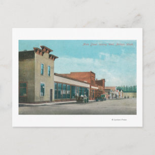 Postal Vista occidental desde la calle principal