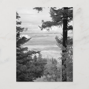 Postal Vista oeste desde el escudo de Sandia, Montañas,