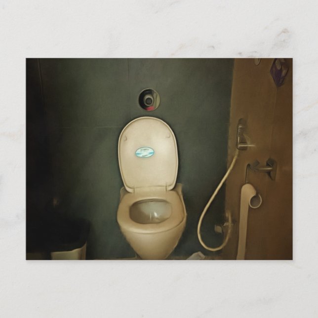 Postal Vista oscura de un modo de comedia (Anverso)