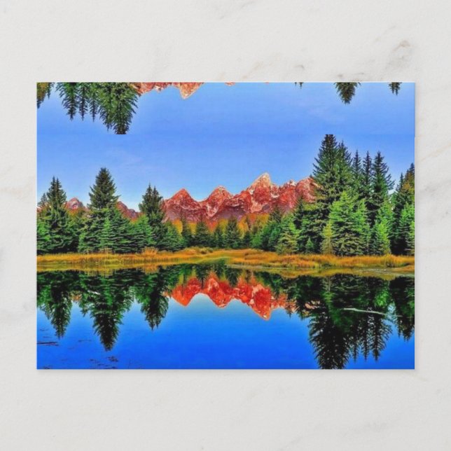 Postal vista panorámica (Anverso)