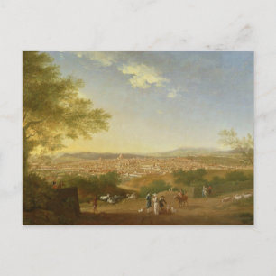 Postal Vista panorámica de Florencia desde Bellosguardo, 