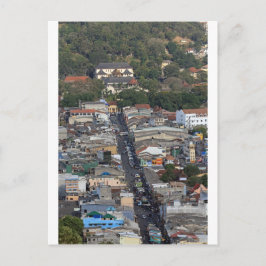 Postal Vista panorámica de Kandy, Sri Lanka